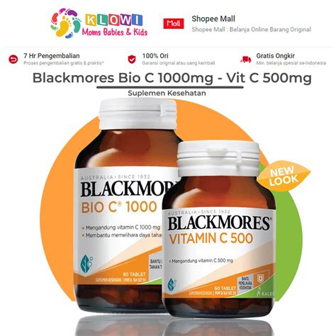 Jual Blackmores Bio C 1000 Mg Blackmores Vitamin C 500 Mg