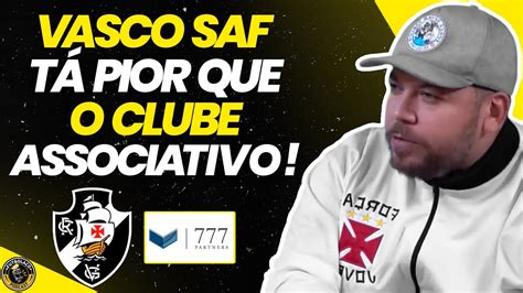 A SAF DO VASCO É A PIOR DE TODAS YouTube