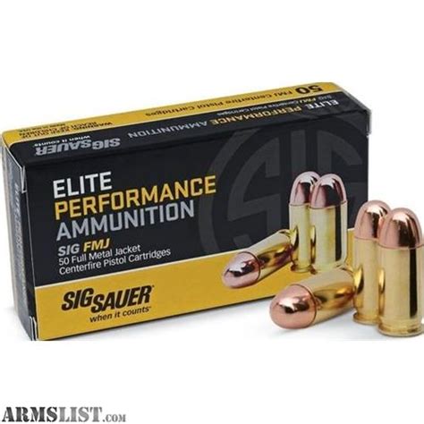 ARMSLIST - For Sale/Trade: Price Drop: New Sig Sauer Ammo: 50 rounds .380 Auto Sig Sauer 100 ...