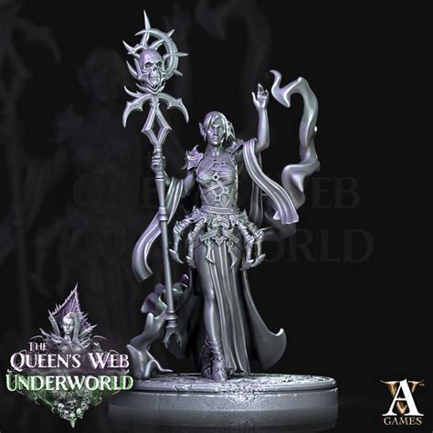 3d Printable The Queens Web Underworld Bundle By Archvillain Games