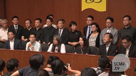 Four More Hong Kong Lawmakers Disqualified Over Oath Taking Controversy Youtube