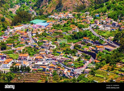 Curral Das Freiras Or Valley Of The Nuns Village In Madeira Island