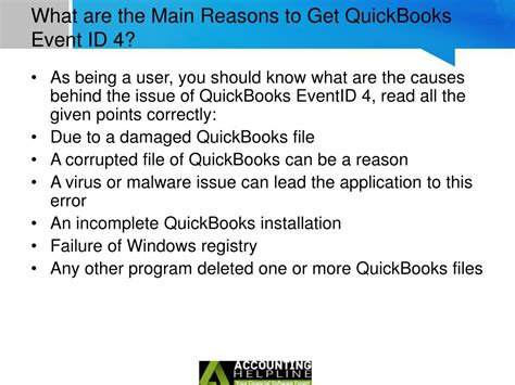 Ppt Troubleshoot Quickbooks Event Id With Step By Step Solutions