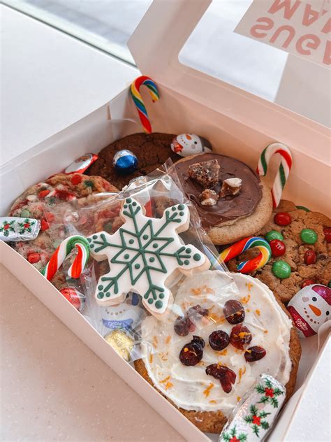 Christmas Cookie Gift Box Sugar Mama Cookie Company