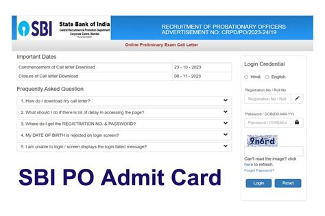 Sbi Po Pre Admit Card Archives All Jobs For You