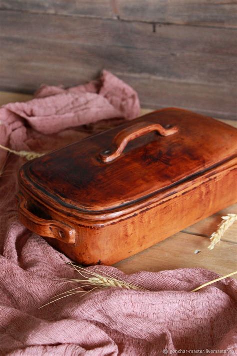 Керамическая жаровня с крышкой и ручками для духовки. Латка в интернет ...