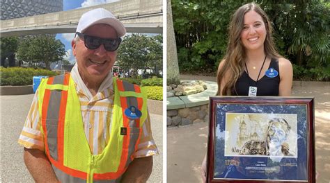 Congrats To Father Daughter Duo Receiving The Walt Disney World Legacy