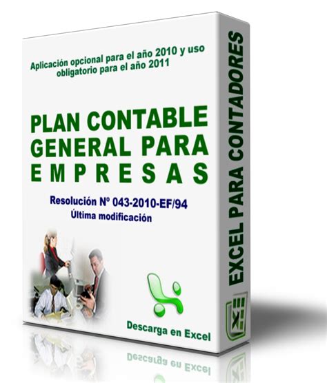 Plan Contable General Empresarial Descargar En Excel Excel Contable