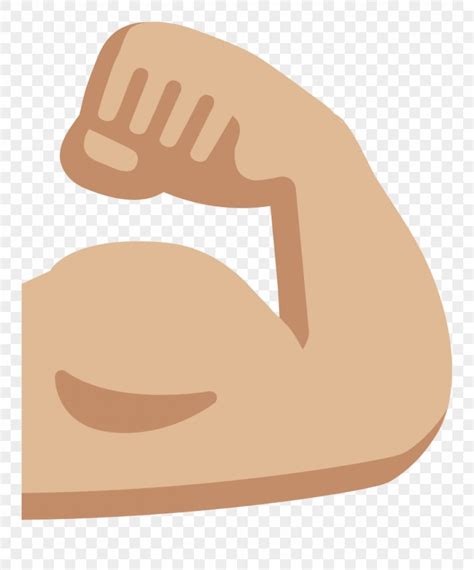 Muscle Emoji Vector At Collection Of Muscle Emoji