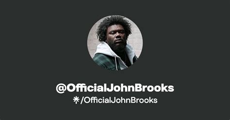 Officialjohnbrooks Listen On Youtube Spotify Linktree