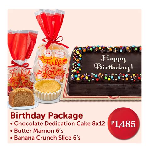 Red Ribbon Birthday Package Carlo Pacific