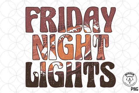 Friday Night Lights SVG PNG Graphic By Mfreem Creative Fabrica