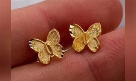 6 Best Gold Studs Designs for Girls - People choice