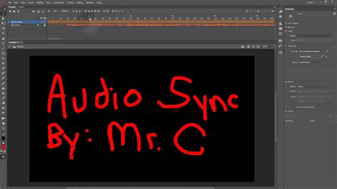 Adobe Animate Audio Sync Youtube