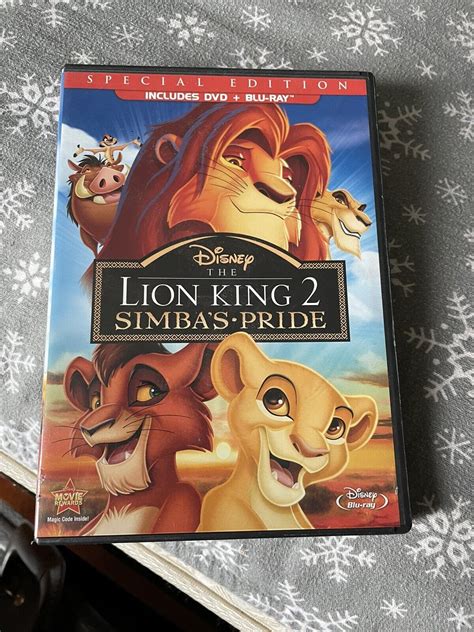 The Lion King II: Simba's Pride Blu Ray & Dvd 786936817812 | eBay