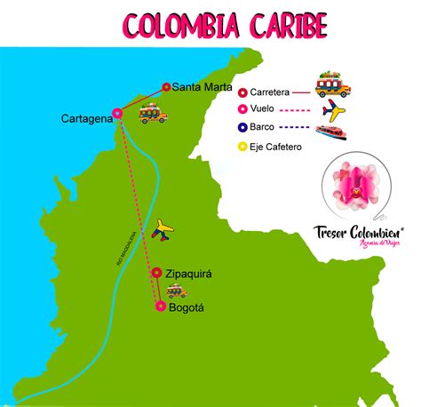 Colombia Caribe Agencia De Viajes Tresor Colombien