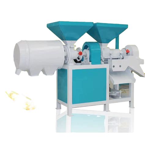 High Capacity Corn Peeling And Grits Making Machine Grits Making