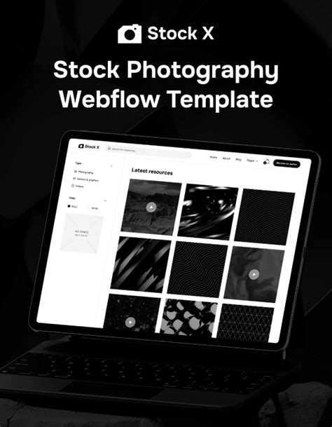 Stock X - Photography HTML5 Responsive Website Template