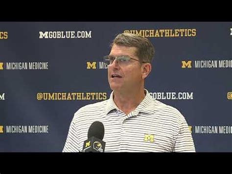 Jack Harbaugh: “Bowling Green is going to come up [to Ann Arbor] and ...