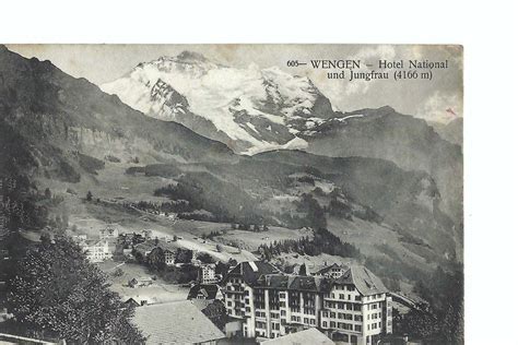 Wengen Lauterbrunnental Hotel National Jungfrau Kaufen Auf Ricardo