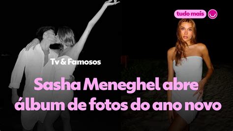 Vídeo Sasha Meneghel abre álbum de fotos do ano novo TV Famosos