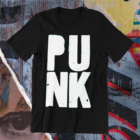 Punk T Shirt Punk Rock Shirt Grunge Clothing For Punks And Goths Ramones