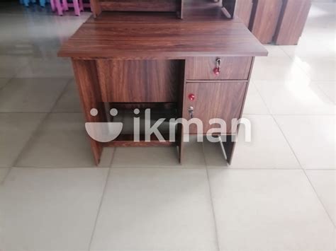 New Melamine Writing Table X Ft Cupboard For Sale Homagama