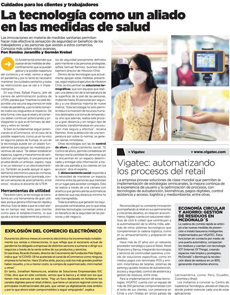 La Tecnología Como Un Aliado En Las Medidas De Salud Noticias Utem