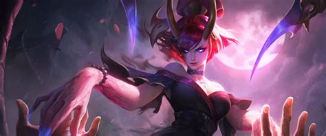 Blood Moon Evelynn Wallpaper 4k League Of Legends Evelynn