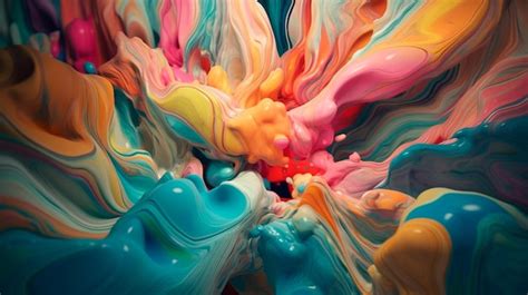 Premium Photo | Abstract organic colorful background wallpaper design Generative AI