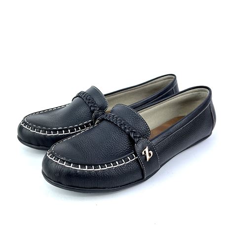 Jual Sepatu Kulit Wanita Zhr Flat Shoes Zhr Bahan Kulit Sapi Asli