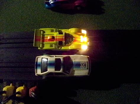 My Tyco Nite Glow Slot Car Racing Set Vintage S Toy Hobbylark