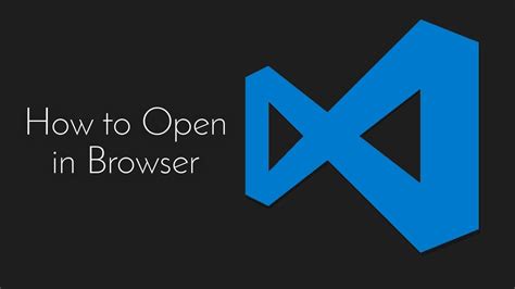 VS Code Open In Browser YouTube