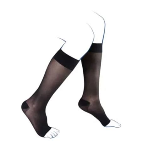 Chaussettes De Contention Femme Pieds Ouverts Thuasne Venoflex Secret