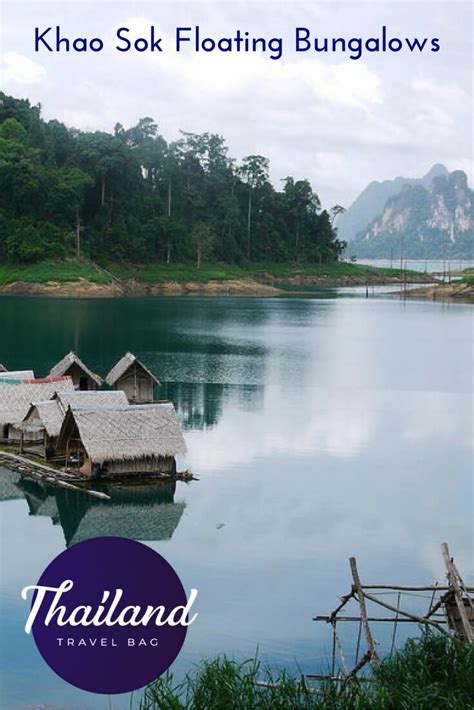 Khao Sok Floating Bungalows - Thailand Travel Bag