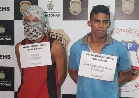 Dupla suspeita de decapitar homem pedaço de prato é presa em Manaus