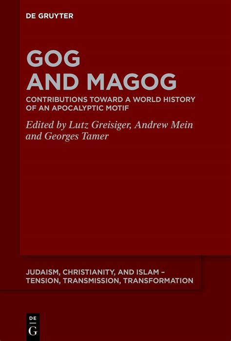 Amazon.com: Gog and Magog: Contributions toward a World History of an Apocalyptic Motif (Judaism ...