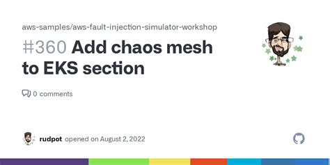 Add Chaos Mesh To Eks Section Issue Aws Samples Aws Fault