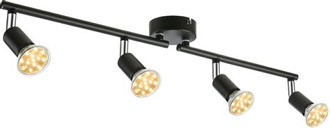 Faretti A Led Da Soffitto Orientabili Lampadine Gu W Metallo