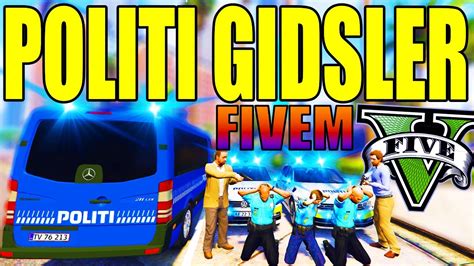 POLITI GIDSLER STORT BANKRØVERI DANSK GTA V FIVEM RP 48