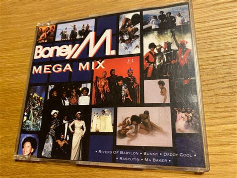 Boney M Mega Mix Cd Single Track Bmg Mci Records Germany