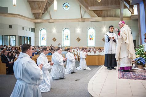 Five Men Ordained Transitional Deacons The Leaven Catholic Newspaper