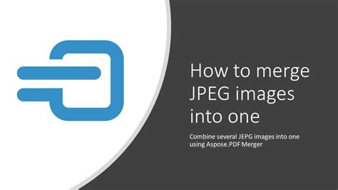 How To Merge Several Jpeg Images Into One Youtube