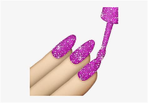 Nail Polish Emoji  490x492 Png Download Pngkit