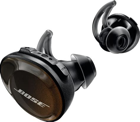 Best Buy Bose Soundsport Free True Wireless In Ear Earbuds Black 774373 0010