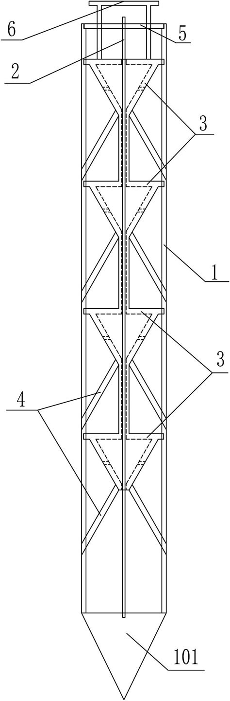 一种软弱基础处理复合桩及其施工方法与流程