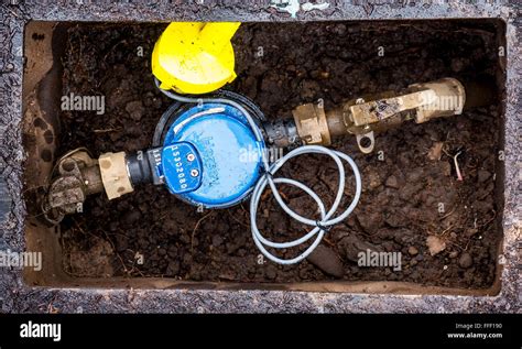 Residential Water Meter Installation Diagrams