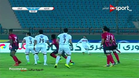 ملخص و أهداف مباراة الزمالك و الداخلية، 18012018 فيديو Dailymotion