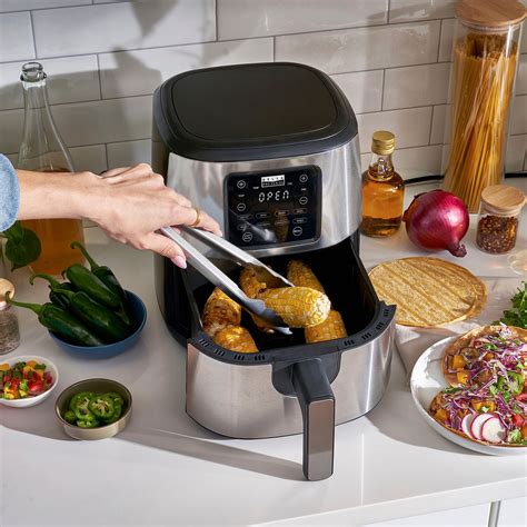 Bella Pro Series 4 2 Qt Digital Air Fryer Stainless Steel Finish