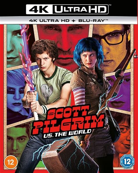 Scott Pilgrim Vs The World 4k Ultra Hd Blu Ray Free Shipping Over